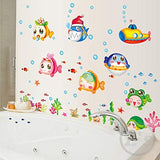 Wall Stickers for Shower Tile Stickers in The Bathroom for Children Kids Baby Bath size 50x70 am7057