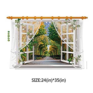 Sk9020G Screen Window Scenery Window Landscape Wall Sticker
