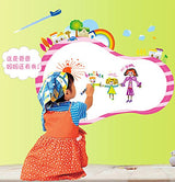 Home Find Whiteboard Writing Board Graffiti Board Wall Decals Removable Vinyl Murals Home Decor for Kids Nursery Baby Rooms size 60x90 ay9081