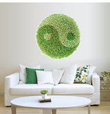lzzfw Wall Stickers Stereo 3D Green Grass Floor Bathroom Living Room Entrance Personality Creative size 60x60 sk6006