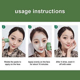 THE MAGIC GREEN STICK MASK ,green tea oil control cleansing mask / Blackhead Mud Mask | Deep Cleansing Mask | To Tight Pores | For Acne