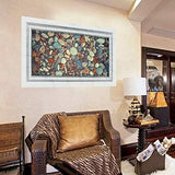 Cobblestone Bathroom Toilet Wall Sticker In 3D Water