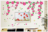 BIG BOOM® Flower Pattern Family Home Removable Wall Sticker Mural Decor size 70x50cm dlx513