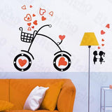 [Romantic Couple] Decorative Wall Stickers Appliques Decals Wall Decor Home Decor