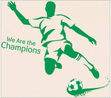 Cartoon football wall sticker, suitable for living room bedroom, children's room decoration wallpaper size 50x70cm ncs0011
