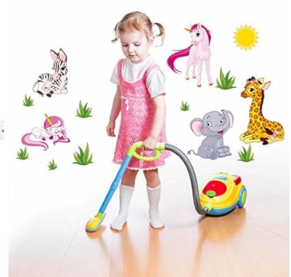 Cartoon Animals Wall Wall Stickers  Ncs008