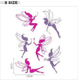 Deluxe Fairy Wall Stickers Removable and Repositionable Girls / Kids Bedroom from Wall Stickers Warehouse size 50x70  Cm  Ncs 005