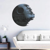 3D Death Star Star Wars Wall Sticker Removable 3D Wall Sticker Home Decor Art Clone Boy's Room Decor size 30x28 nc1441