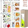 Baby Wall Stickers For Kids Room Decoration - Cartoon Animals Nursery wall Decal size 60x90 hm92023