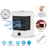 Arctic Air Ultra Pro Evaporative Air Cooler Fan - Portable 4-in-1 Cooling Solution with Humidifier, Air Purifier, and Adjustable Airflow - Effortless Cooling and Enhanced Comfort