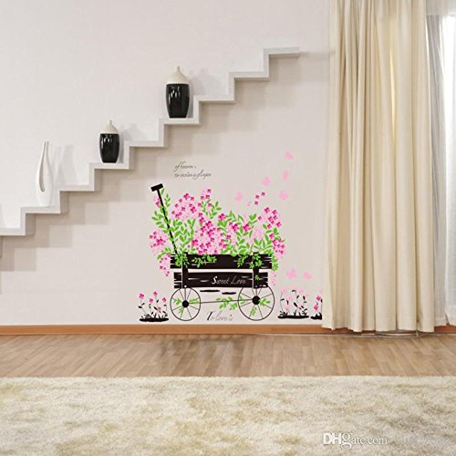 SYGA Sweet Love Flower Carriage Sticker size 50x70  dm570049