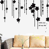 Removable wall stickers Go with you all my life A living room Bedroom Decoration Waterproof Poster Wallpaper Painting size 50x70 dm570083