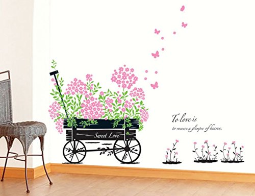 SYGA Sweet Love Flower Carriage Sticker size 50x70  dm570049