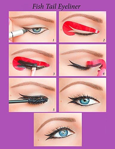 80 pcs Quick Eyeliner Stickies Stencil Sticker Eye Make up Tool ORIGINAL AU1 ssfrpks4h-9