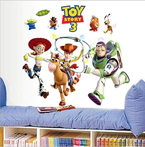 Toy Story Mania Diy Wall Stickers Removable For Kids Rooms Home Deco