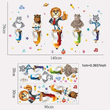 Wall Sticker Well Done Praise Encourage Wall Stickers For Classroom Kids Bedroom Cartoon Animals Eco-Friendly Home Decals Art Xh9301