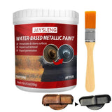 Rust Paint Metallic Paint Anti Rust Protection Coating For Removing Rust From Metal - Black Color (With Brush 300gm)