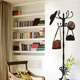 Coat Hanger Hat Stand Home Art Wall Sticker size 50x70 ncs0028