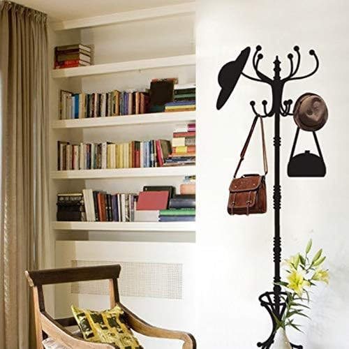 Coat Hanger Hat Stand Home Art Wall Sticker size 50x70 ncs0028