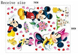 SYGA Mickey Mouse and Minnie Wall Stickers size 50x70 ncs0030
