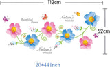 Peninsula Liangpin DIY seamless wall sticker-Huaerchuanchuan AY7208 50x70cm