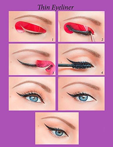 80 pcs Quick Eyeliner Stickies Stencil Sticker Eye Make up Tool ORIGINAL AU1 ssfrpks4h-9