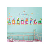 Xh0168 Paredes Removable English Letters Train Wall Stickers Alphabet Decals Diy Home Decor For Kids Rooms Decoration