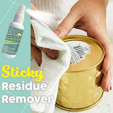 Sticky Stuff Remover Gel Spray, Portable Surface Safe Adhesive Remover, Ideal for Sticky Stains such as Bubblegum, Adhesive, Tape, Label Residue (30ML)