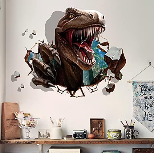 Lifelike Dinosaur 3D Classical Wall Stickers for Room - Xl8316