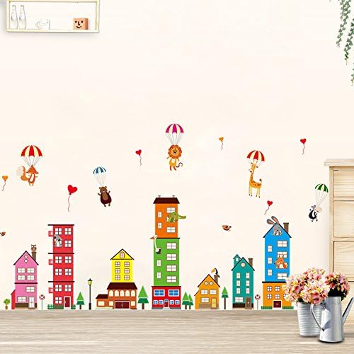 Colorful Wall Sticker for Home and Toy Room Toy Room size 60x90 xh8101
