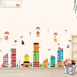 Colorful Wall Sticker for Home and Toy Room Toy Room size 60x90 xh8101