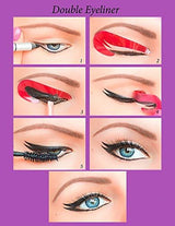 80 pcs Quick Eyeliner Stickies Stencil Sticker Eye Make up Tool ORIGINAL AU1 ssfrpks4h-9