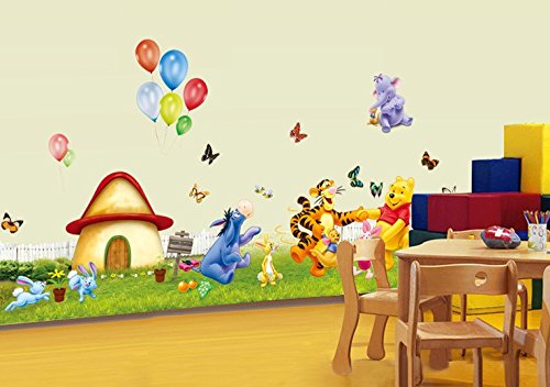 The Splash Vinyl Animals Wall Sticker,size 50x70 ay7039