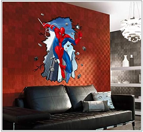 Kibi Spiderman 3D Wall Sticker size 70x100 ay8003xl