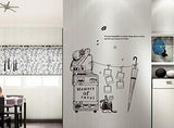 Wall Sticker / Wall Stiker / Stiker Dinding Photo Frame AY9160