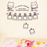 JM7103 Photo Frame Wall Stickers Home Decor Cute Decals Quotes Kids DIY Adesivo de Parede Removable Mixable