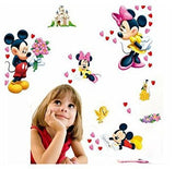 SYGA Mickey Mouse and Minnie Wall Stickers size 50x70 ncs0030