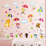Cartoon Animal Diy Wall Sticker Children's Room Decoration Modern Art Mural Bedroom Living Room Wall Decoration Children's Room xl8217