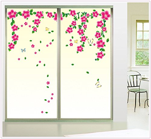 BIG BOOM® Flower Pattern Family Home Removable Wall Sticker Mural Decor size 70x50cm dlx513