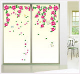BIG BOOM® Flower Pattern Family Home Removable Wall Sticker Mural Decor size 70x50cm dlx513