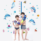 SK9034 Grow Up Playing Dolphin Wall Sticker