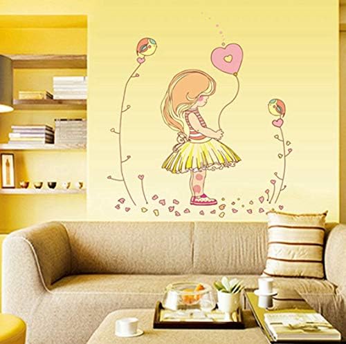 Ay7084 Girl Sticker Wall Stickers Wall Stickers Children's Room Stickers For Kids Home Decoration Kindergarten Decoration