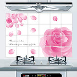Floral and Botanical Vinyl Self-Adhesive Kitchen Sticker (60 x 90 cm)