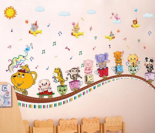 Animal Train Decor / Wall Art- SK9038