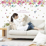 WALL STICKERS 60X90 XL8202 HANGING COLORFUL ROSES