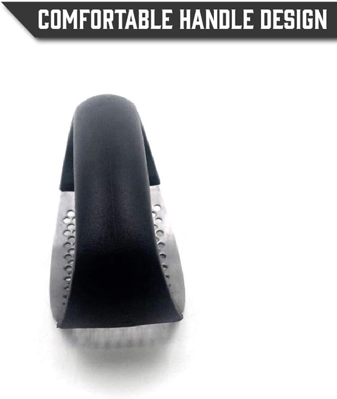 Garlic Press Rocker - Stainless Steel Garlic Press, Versatile Garlic Crusher, Easy to Use and Store Garlic Mincer – Effortless Cleanup and Dish Safe Garlic Grater(random color)