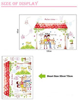 Oren Empower Multicolor PVC Vinyl Medium Wall Sticker size 50x70 xls7085