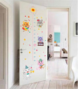 growth chart for kids,Kitten height wall sticker, children's room Sk9152