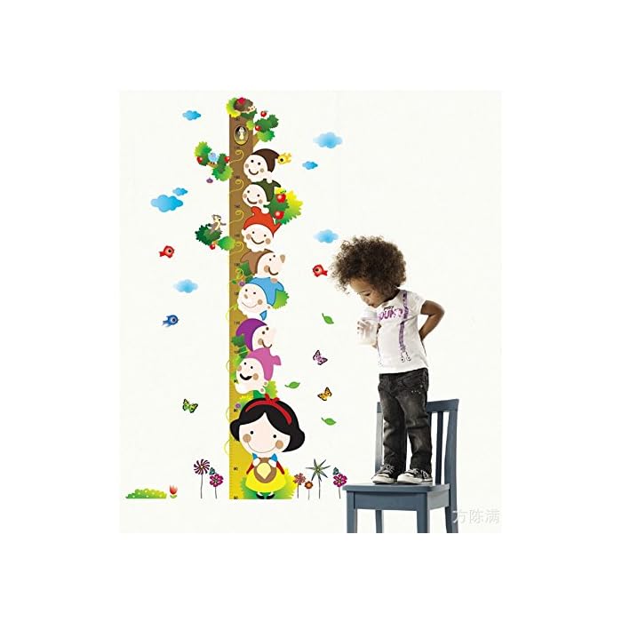 'Smart Decoration Wall Sticker Wall Tattoo Measuring Tape Measure Growth  Girls Bedroom Living Room Bathroom Nursery