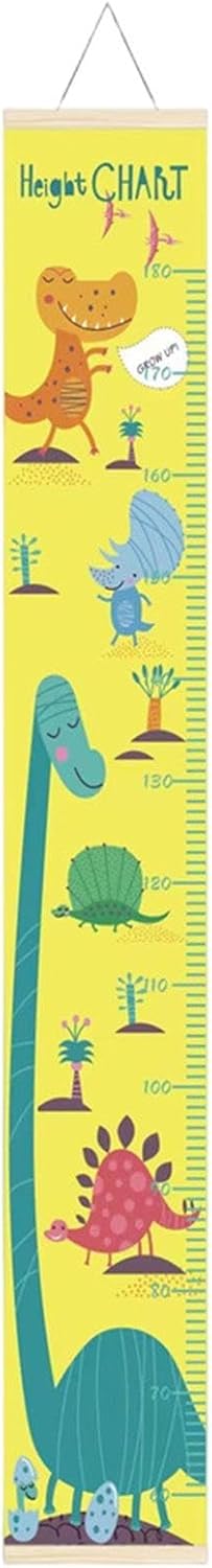 Height Chart for Kids,Wall Decor Height Measurement Ruler Fabric Canvas - Measuring Chart Ruler Odorless and Tough Height Wall Ruler for Children's Bedrooms and Playrooms Foccar size 30x90 hnc04